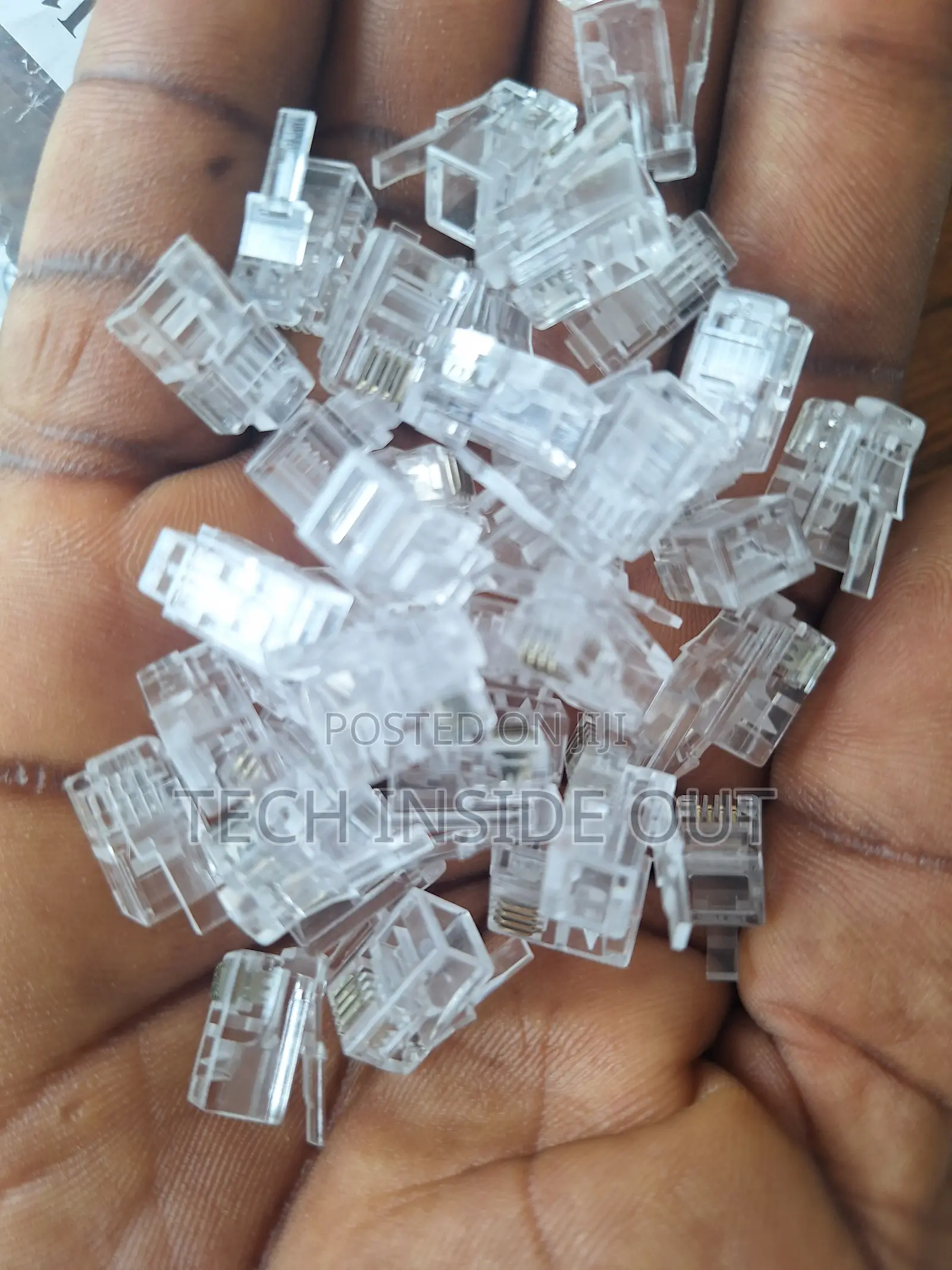 100 Pieces of RJ11 Plugs
