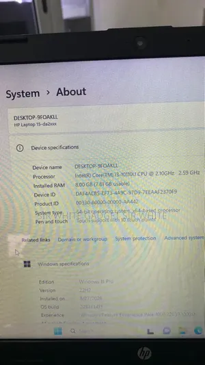 Laptop HP 15 8GB Intel HDD+SSD 1T