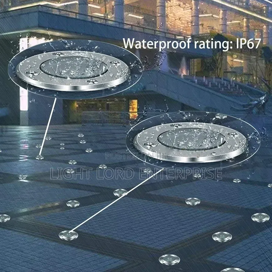 Path Way Rain Proof Muiti Color Buried Light