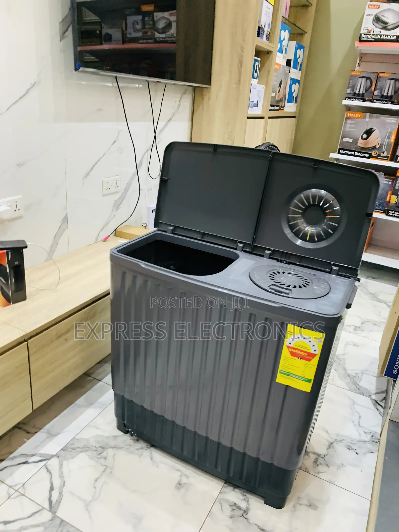 Available Now at Store Nasco 11KG Twin Tub Washing Nac  (NASTT-JS110)