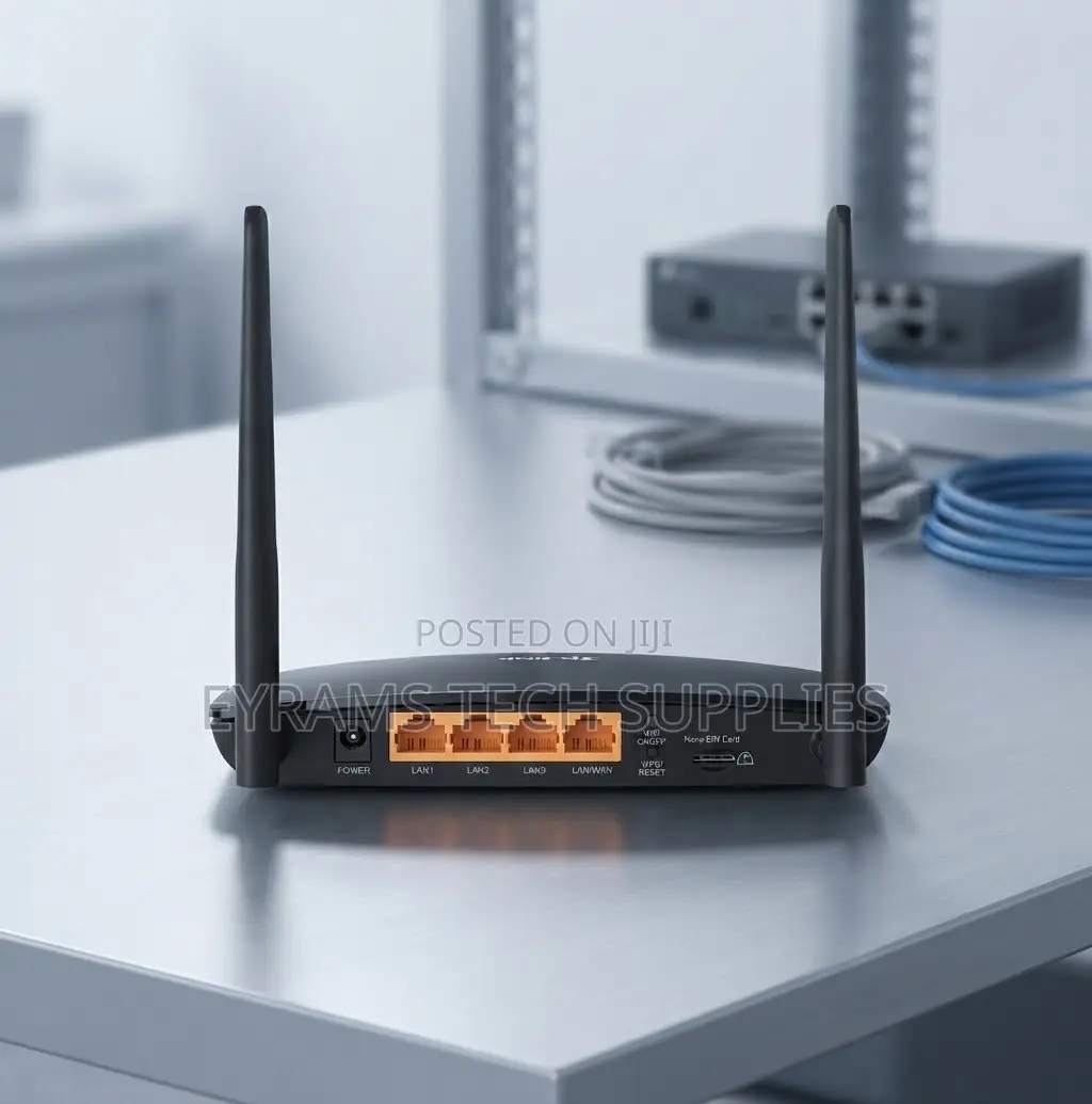 TP-Link TL-MR6400 300 MBPS 4G LTE Wireless Router With 4 Ports