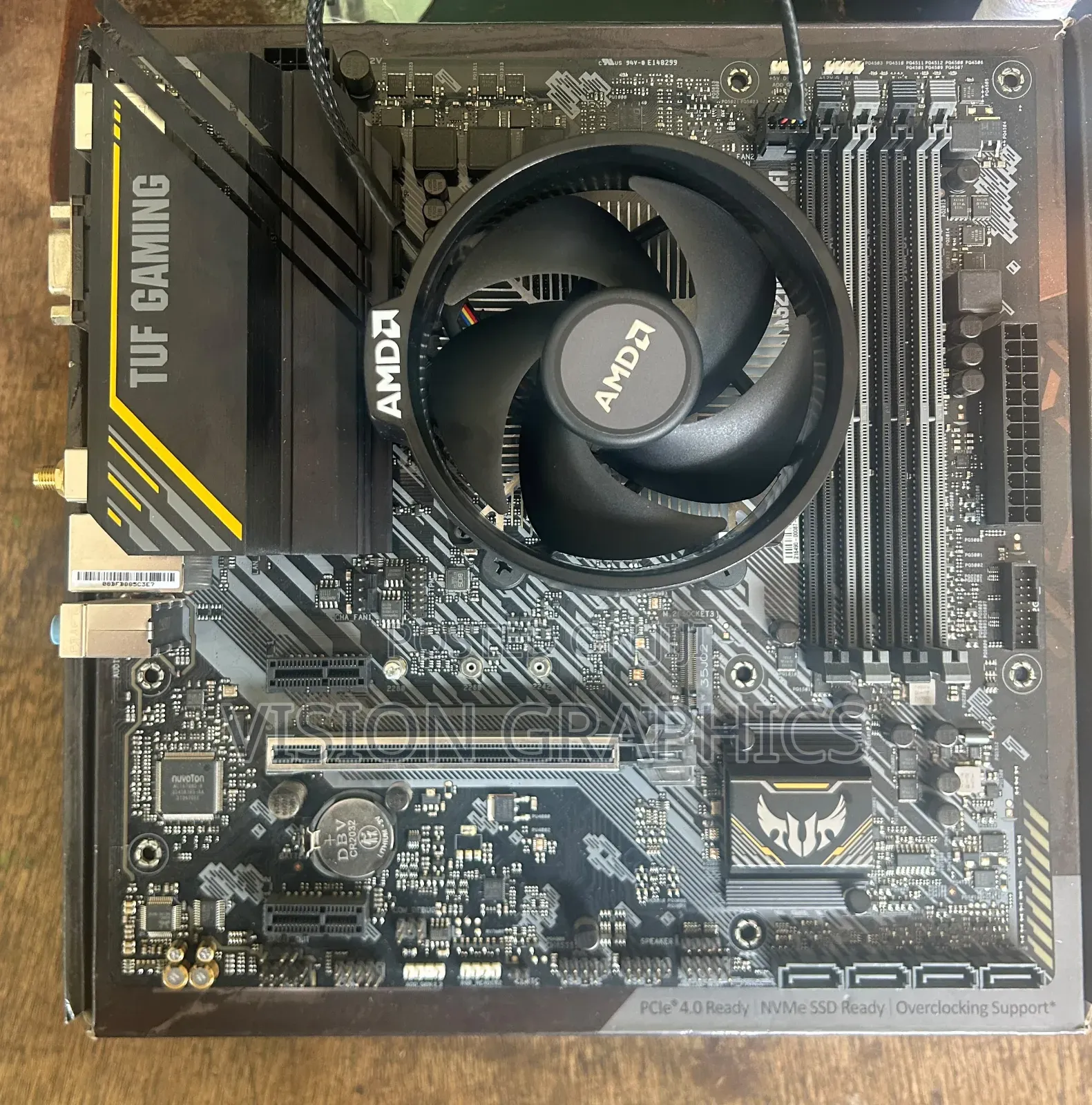 Ryzen 5600x With ASUS Tuf Gaming A520m Plus Wifi and AMD Cooler