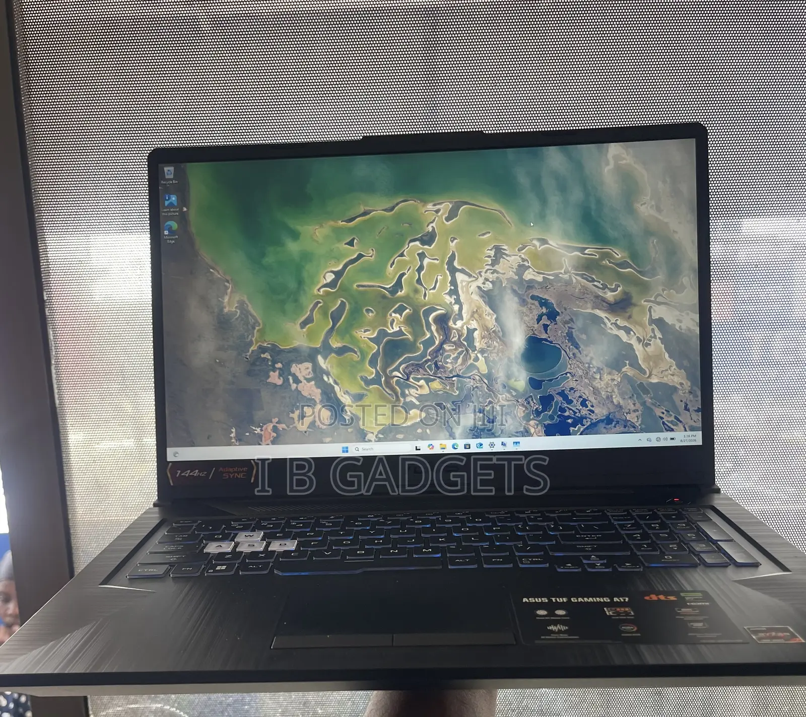 Laptop Asus TUF Gaming A17 8GB AMD Ryzen 7 SSD 512GB