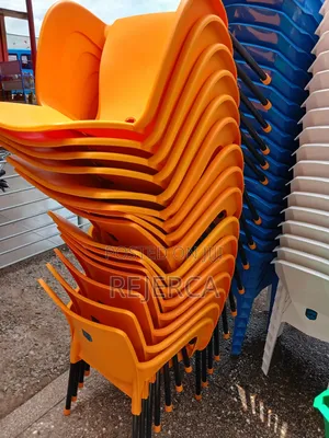 Affordable Plastic Chair With Metal Legs