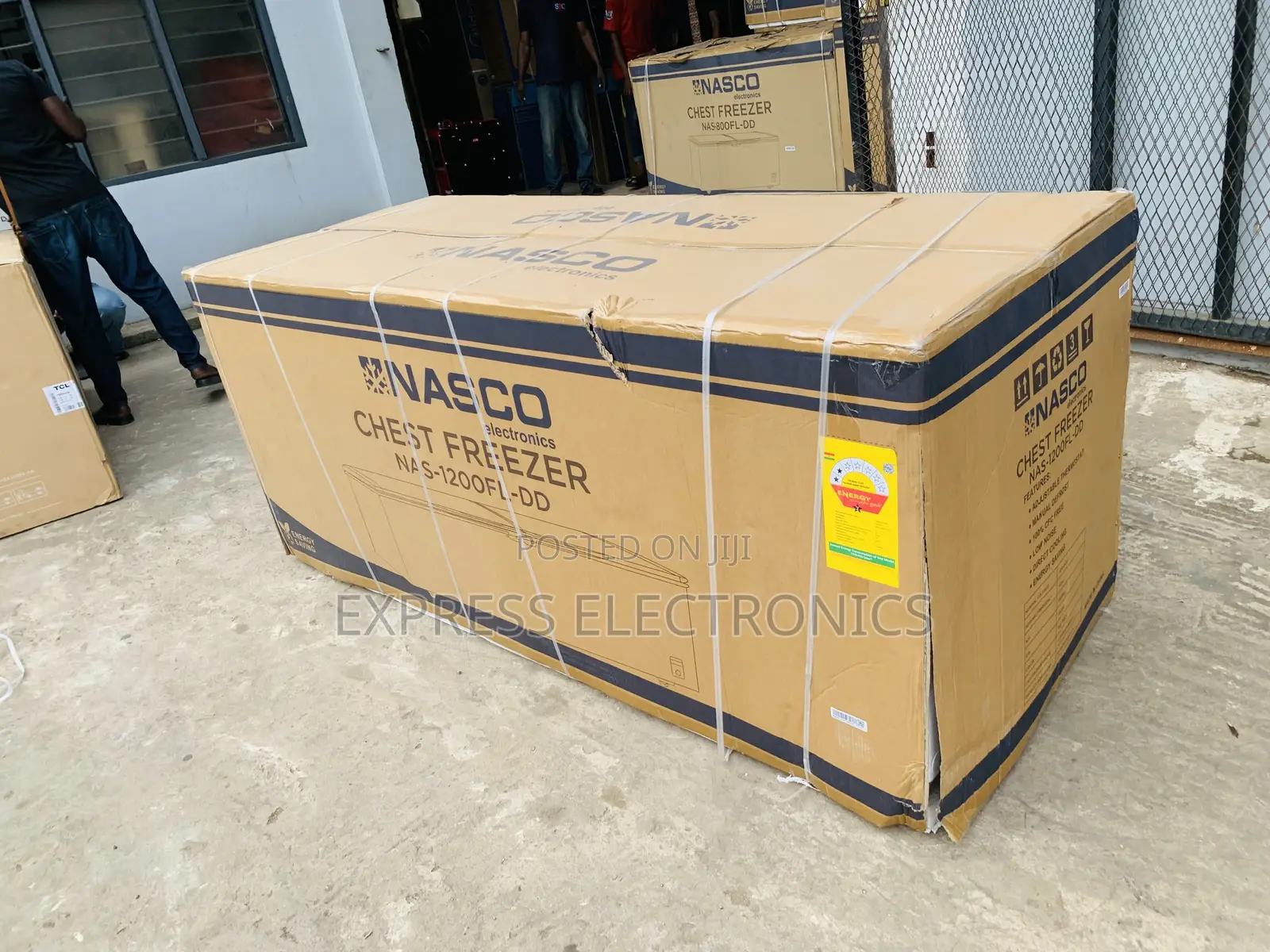 Lovely Nasco NAS-1200FL-DD 800Litre Double Door Chest Freezer