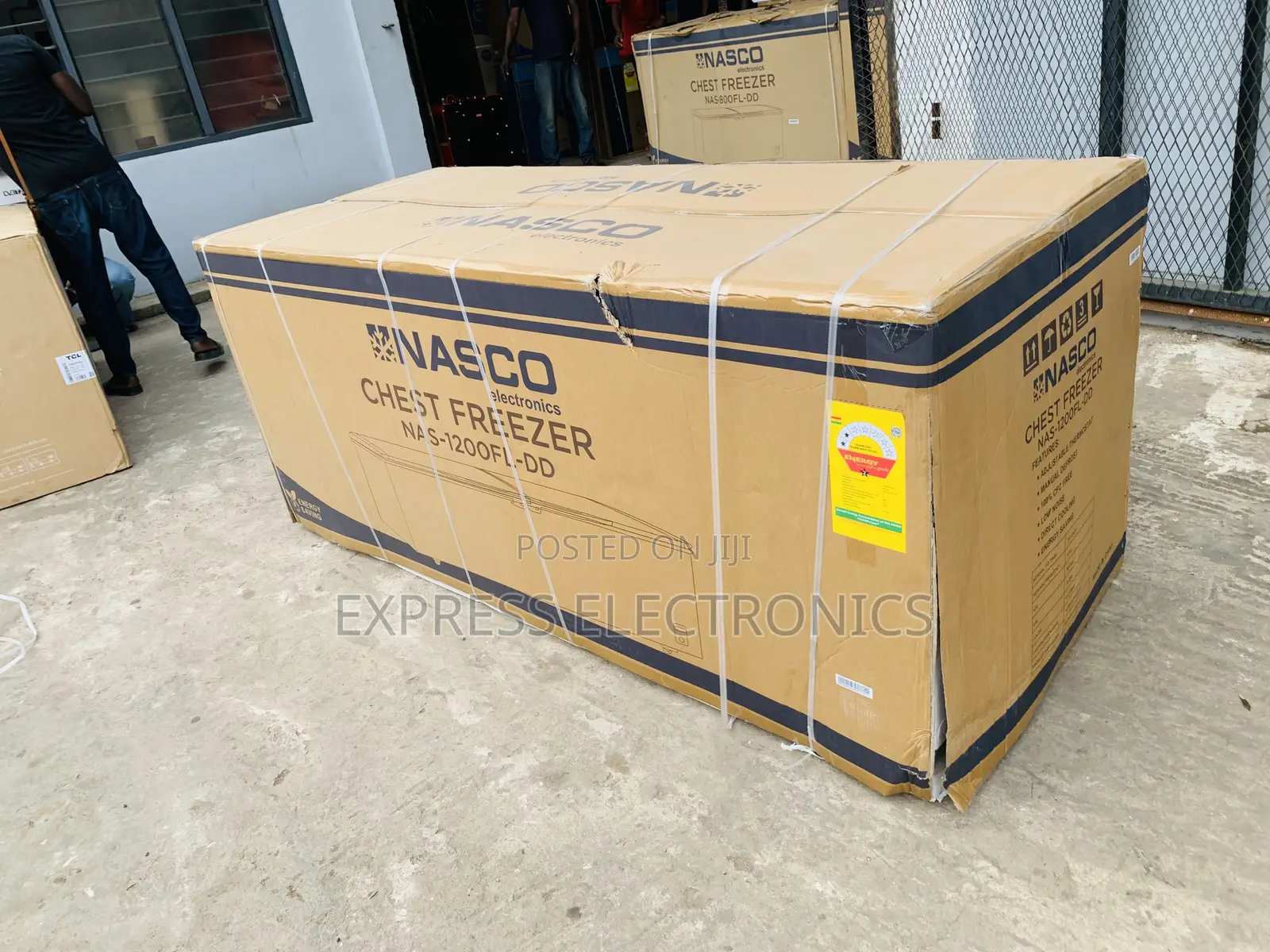 Lovely Nasco NAS-1200FL-DD 800Litre Double Door Chest Freezer