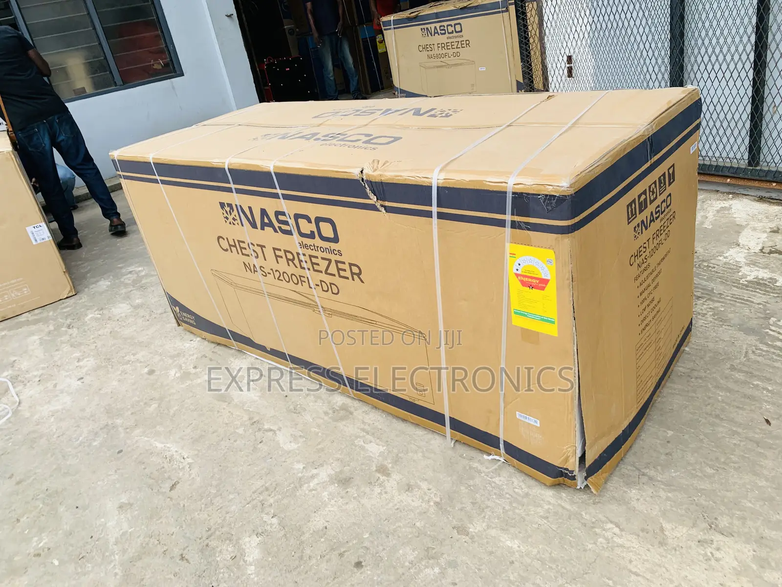 Hot 🥵 Deals Nasco NAS-1200FL-DD 800Litre Double Door Chest Freezer