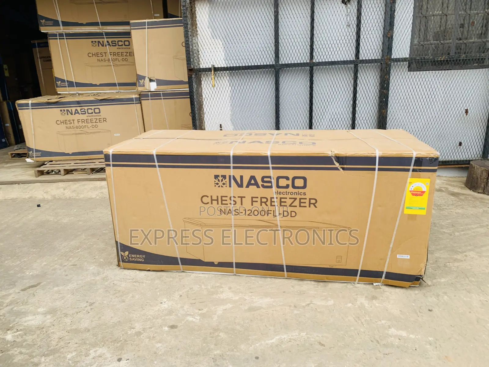 Hot 🥵 Deals Nasco NAS-1200FL-DD 800Litre Double Door Chest Freezer