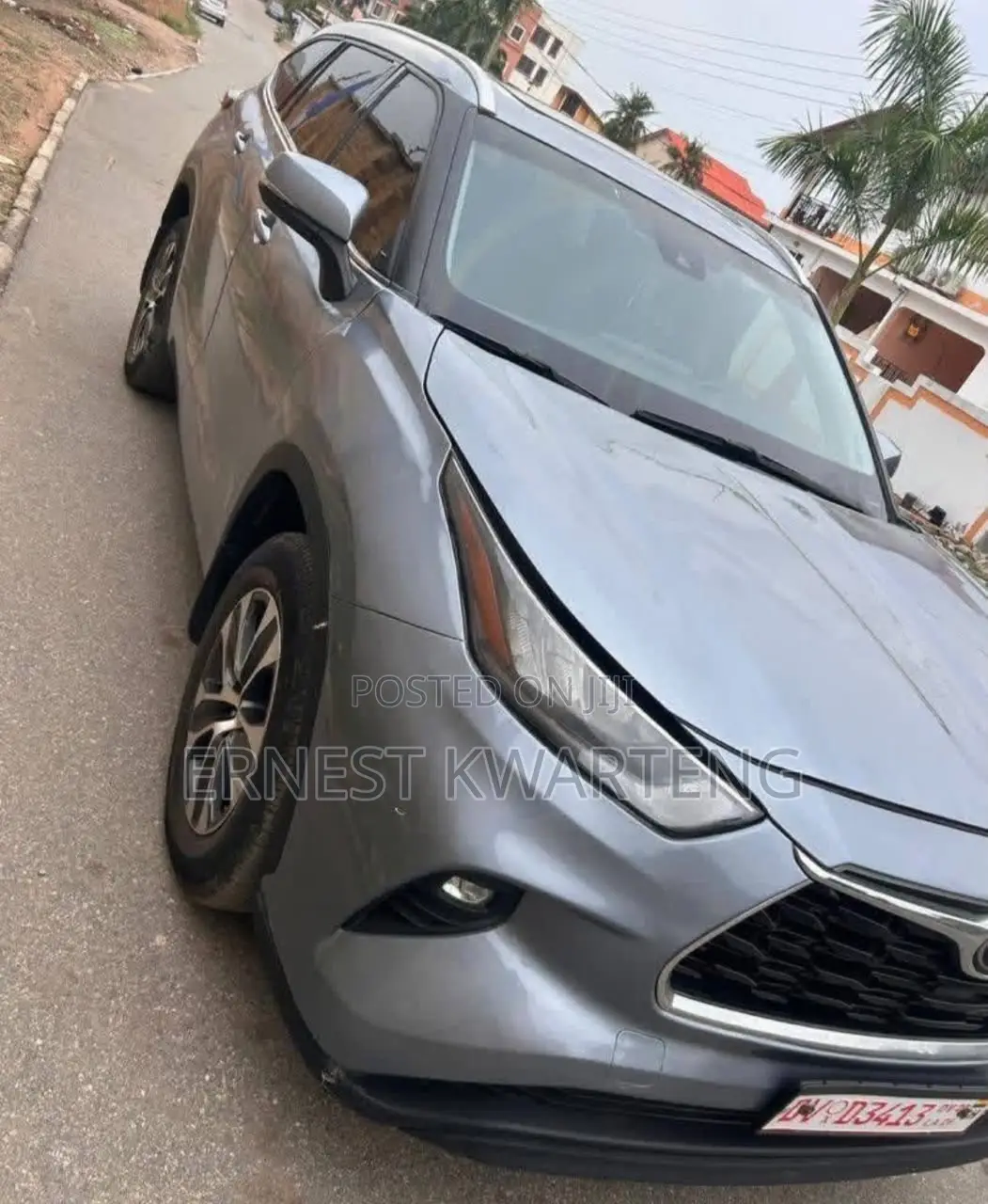 Toyota Highlander 2022 Silver