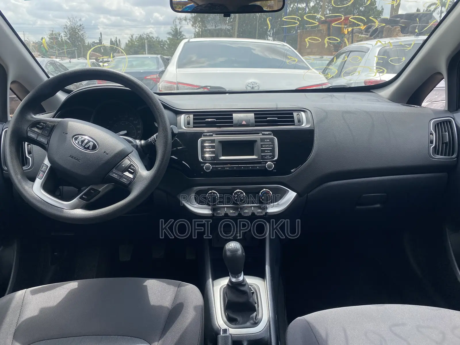 Kia Rio 2016 Black
