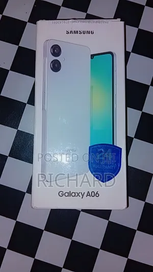 New Samsung Galaxy A06 64 GB White