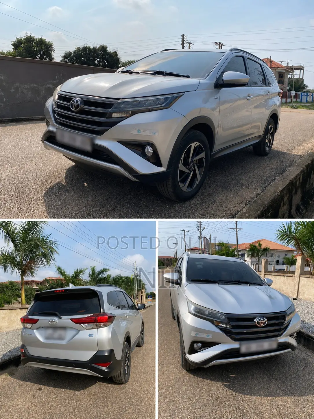 Toyota Rush 1.5 AWD 2020 Gray