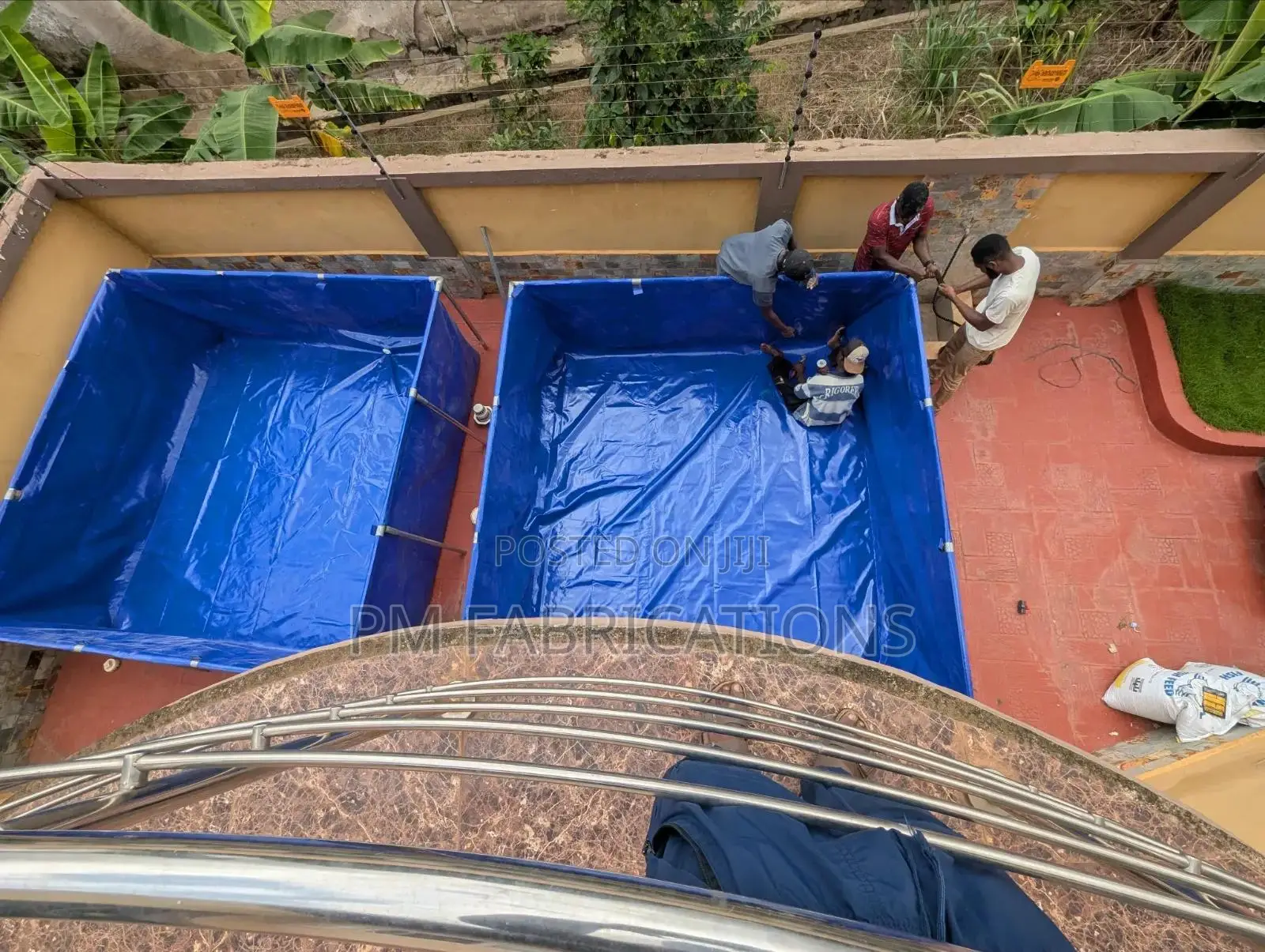 1000 Fish Pond Tarpaulin Pond Capacity