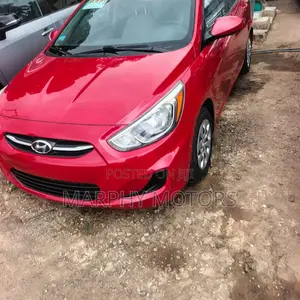 Hyundai Accent 2015 Red