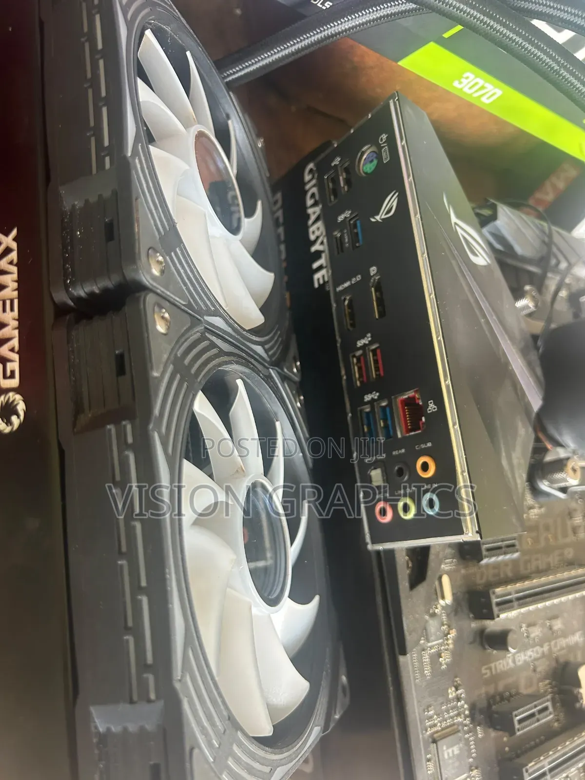 Ryzen 9 5900x+ ASUS Strix B450 F Gaming With Game Max 240m Aio Cooler