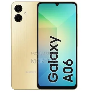 New Samsung Galaxy A06 128 GB Black