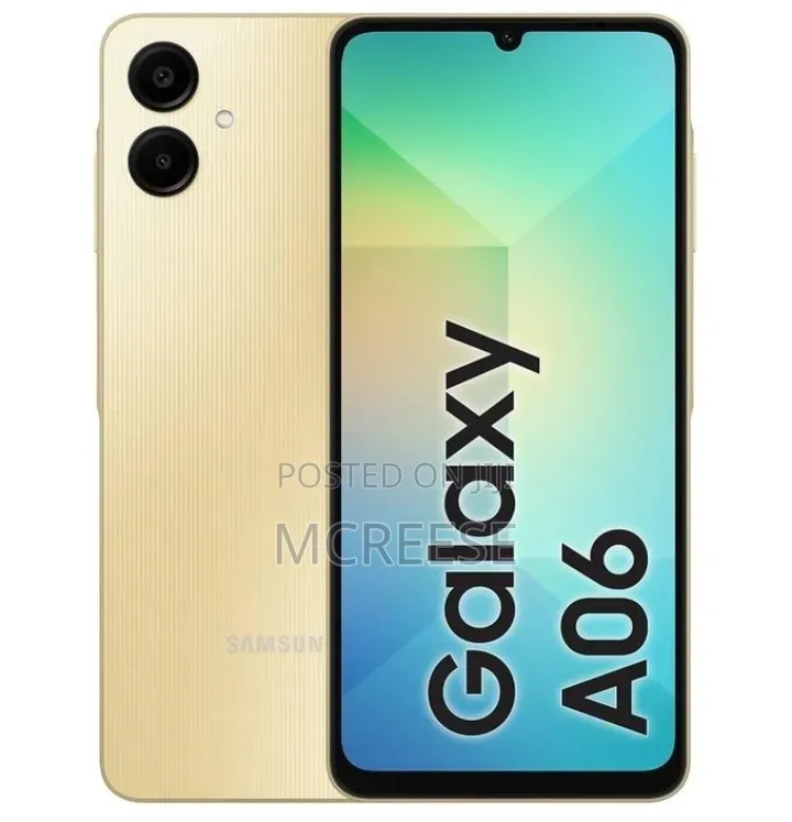New Samsung Galaxy A06 128 GB Black
