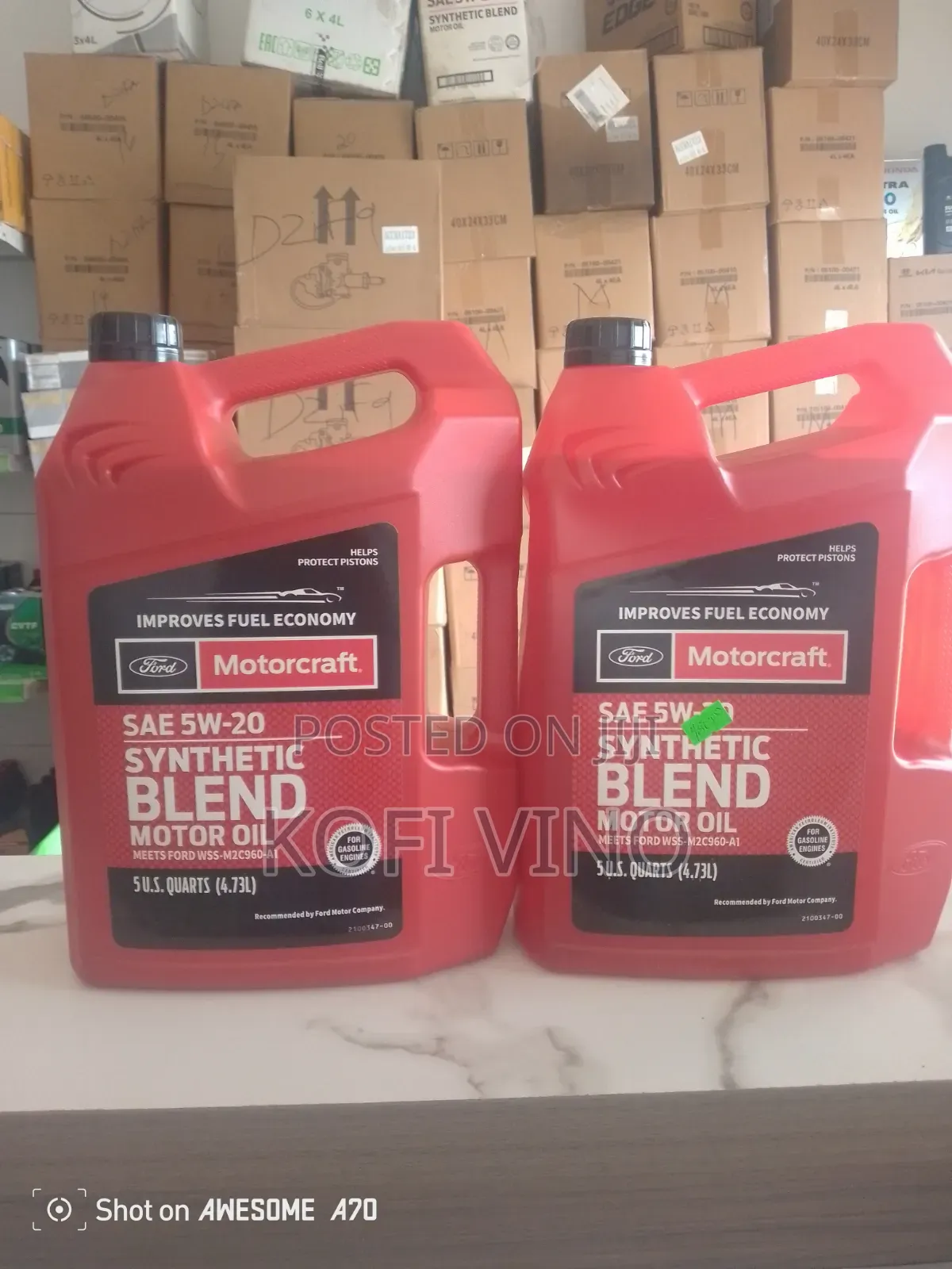 Motorcraft 5 W-20