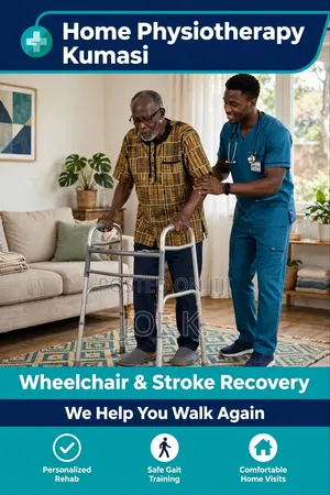 Home Physiotherapy Ksi. - Stroke - Back Pains - Knee Pains- Etc