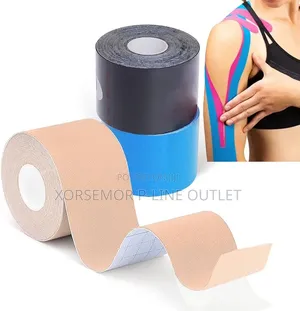 Kinesiology 5m X 5cm Tape Breathable Adhesion, Elastic Physiotherapy