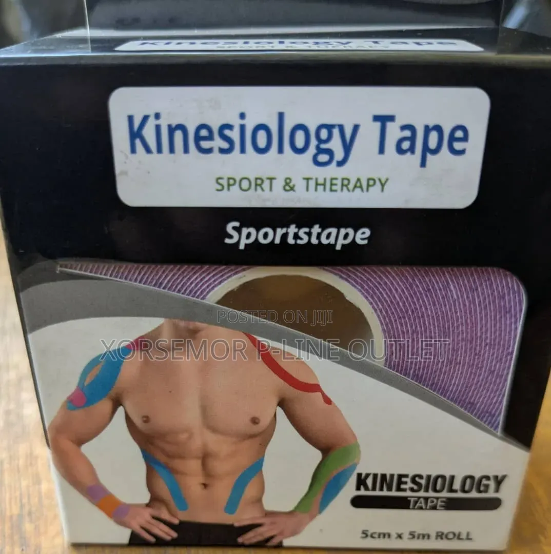 Kinesiology 5m X 5cm Tape Breathable Adhesion, Elastic Physiotherapy