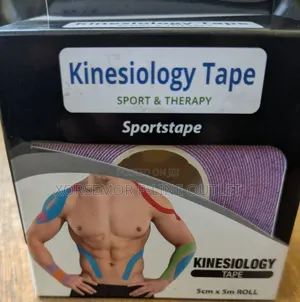 Kinesiology 5m X 5cm Tape Breathable Adhesion, Elastic Physiotherapy