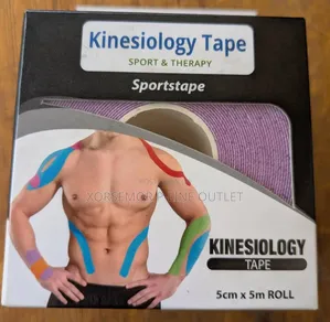 Kinesiology 5m X 5cm Tape Breathable Adhesion, Elastic Physiotherapy