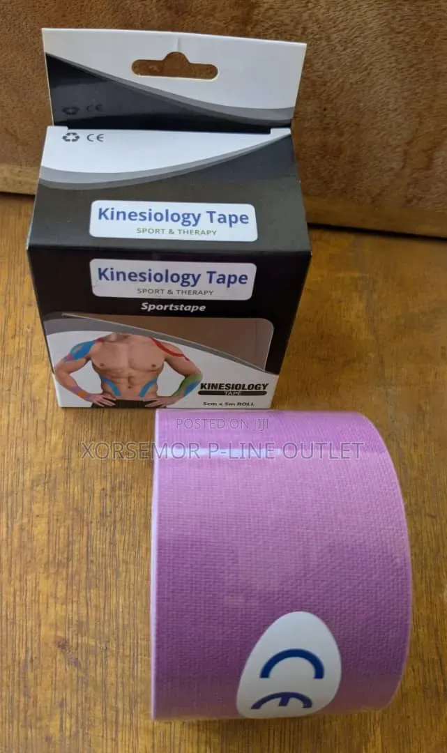 Kinesiology 5m X 5cm Tape Breathable Adhesion, Elastic Physiotherapy
