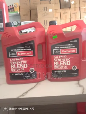 Motorcraft Engine Oil 5w-30 and 5w-20