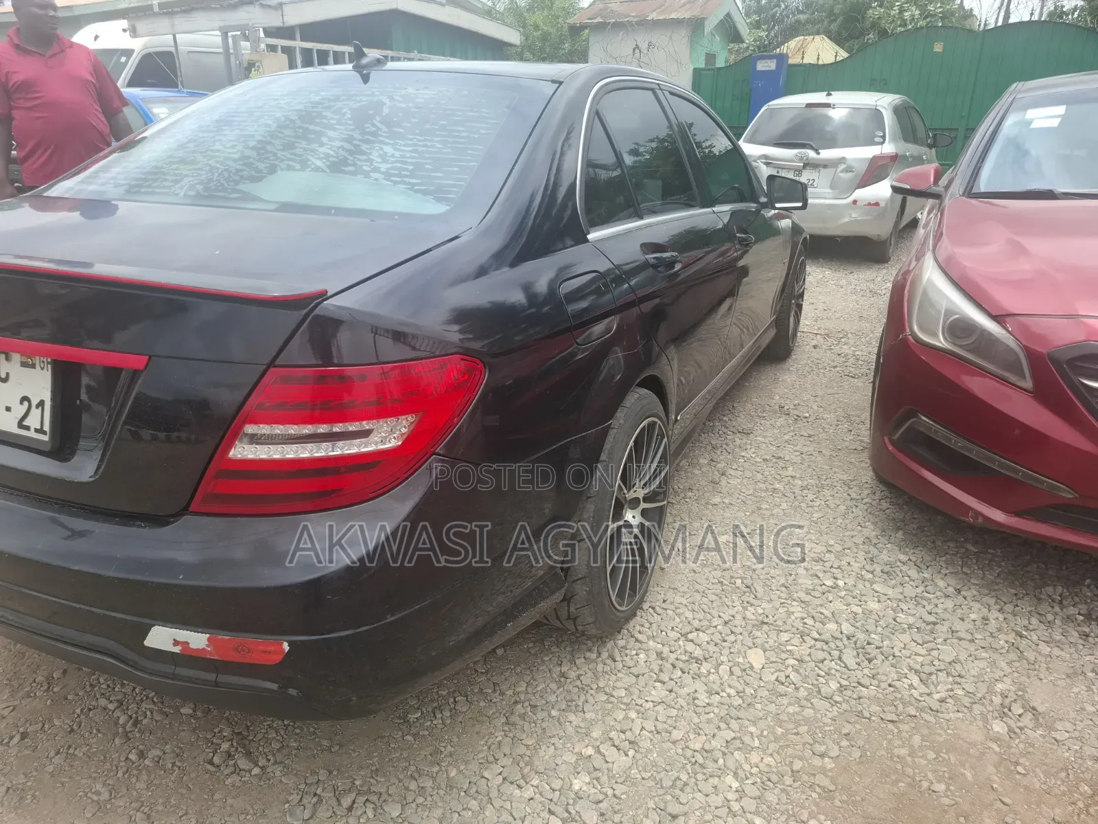 Mercedes-Benz C250 2012 Black