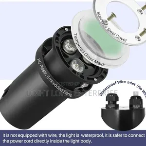 Buried Light for Outdoor and Indoor