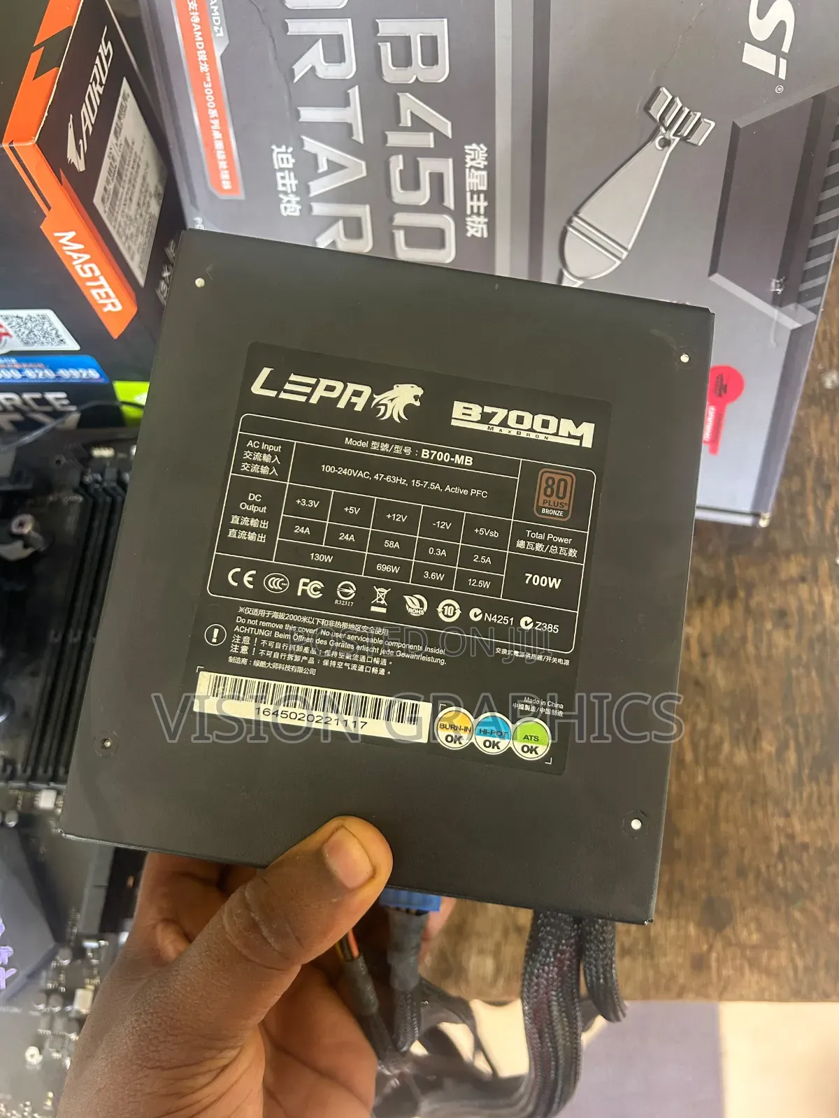 LEPA B700m 700w 80+ Bronze Semi Modular Gaming PSU