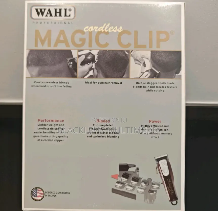 Wahl Professional 5 Star Cordless Magic Clip Clipper