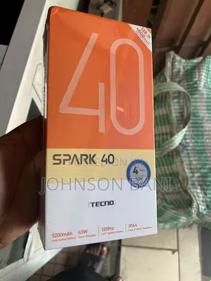 New Tecno Spark 40 256 GB Black