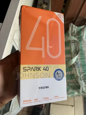 New Tecno Spark 40 256 GB Black