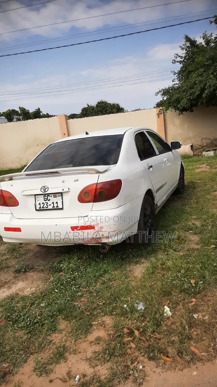 Toyota Corolla 2007 White