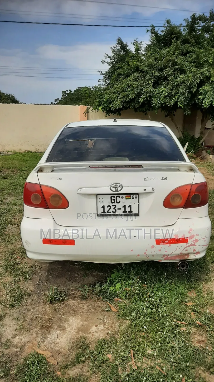 Toyota Corolla 2007 White