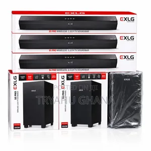 EXLG S5 Pro Soundbar With Wireless Subwoofer |Home Theatre System