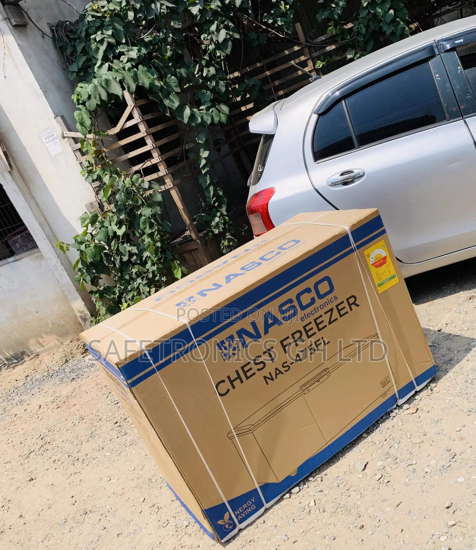 Newly Bulky Nasco Chest Freezer 400L NAS-475FL-B