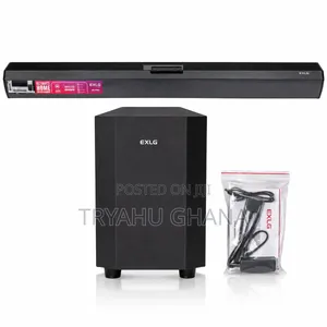 Shop the EXLG S5 Pro Soundbar With Wireless Subwoofer at Tryahu Ghana