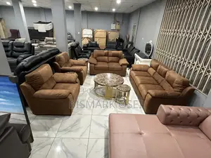 Comfortable Seven Seater Sofa Chair, Slightly Used, Very Comfortable