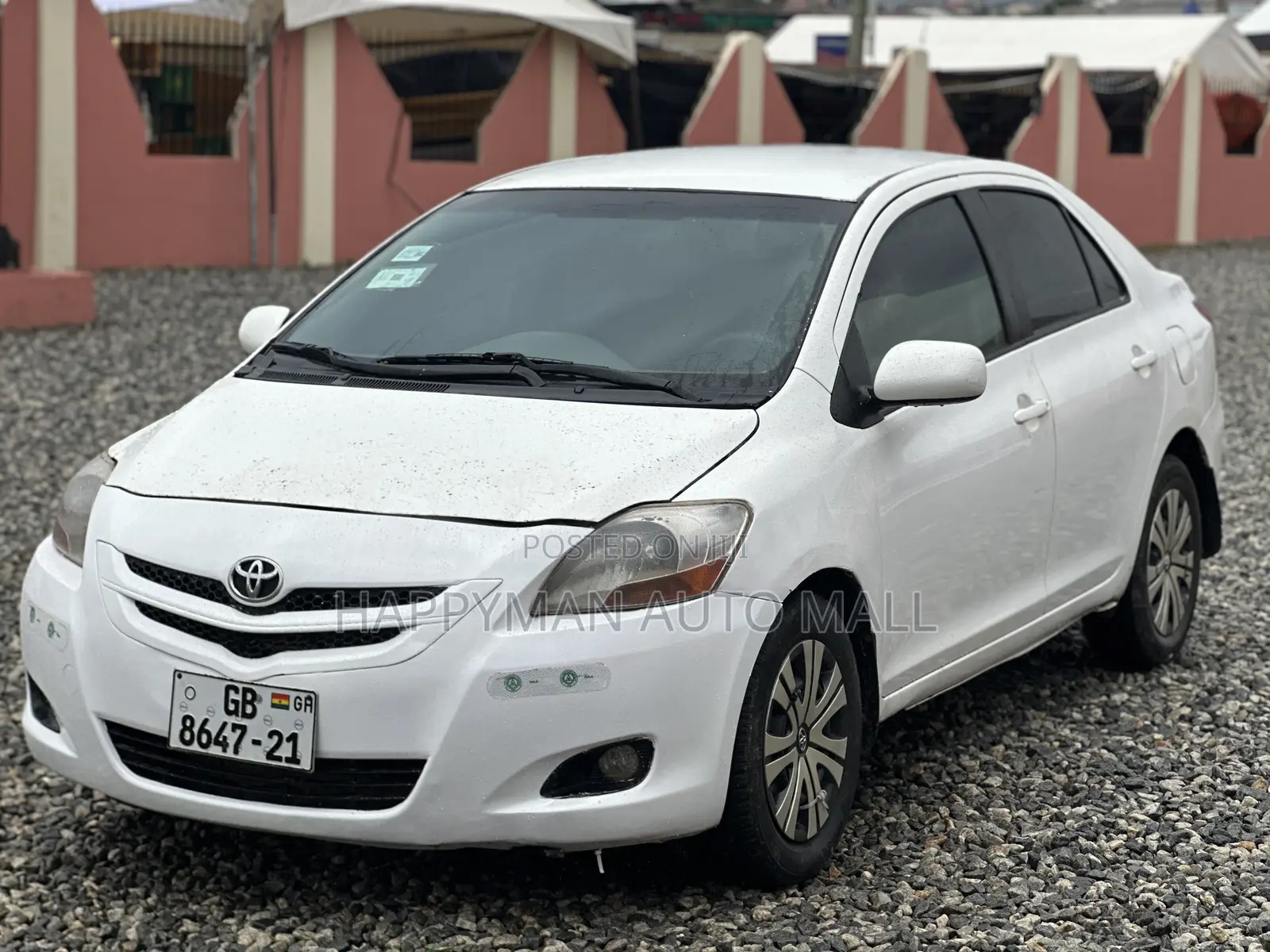 Toyota Yaris 2012 White