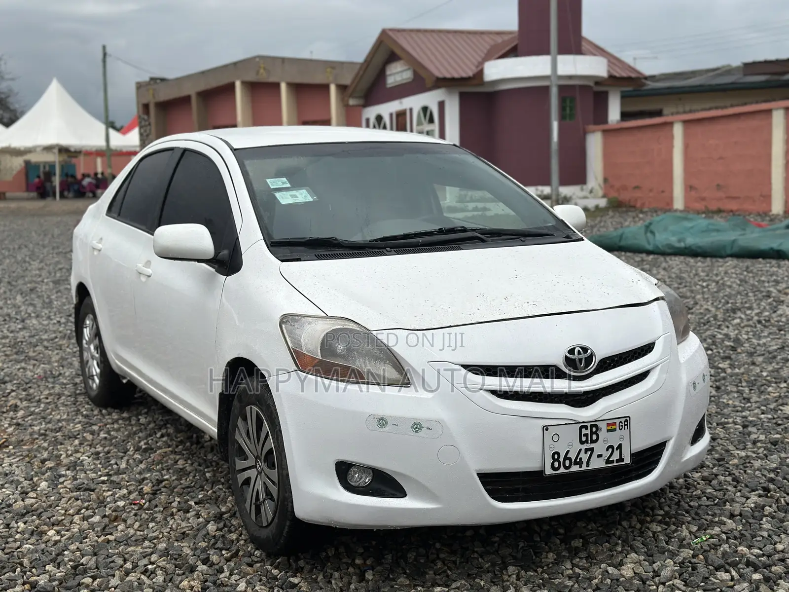 Toyota Yaris 2012 White