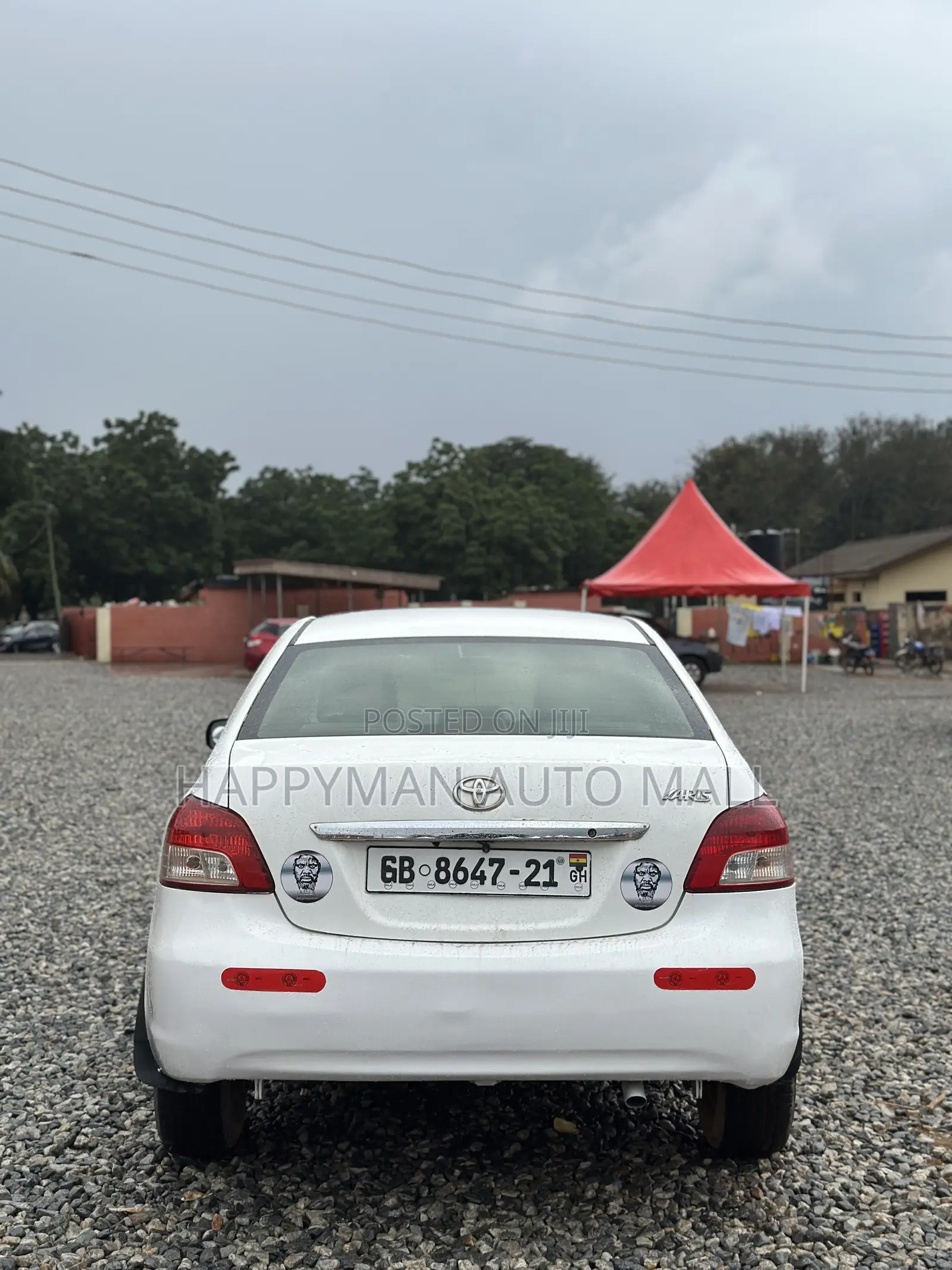 Toyota Yaris 2012 White