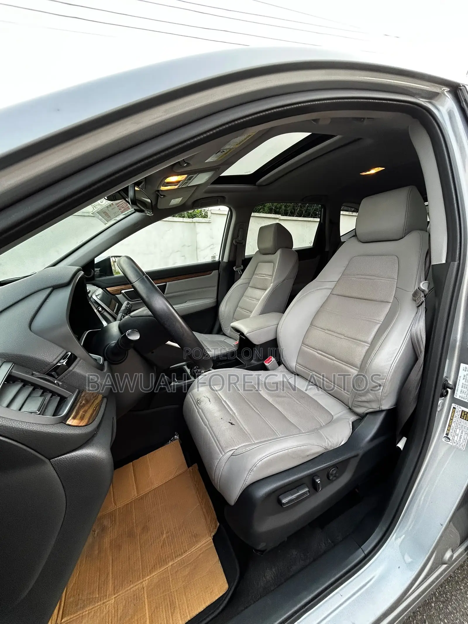 Honda CR-V EX-L AWD 2018 Silver