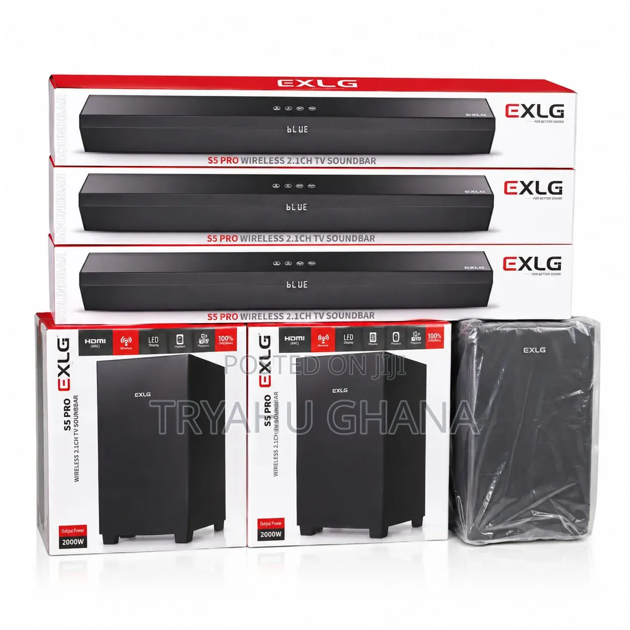 EXLG S5 Pro Soundbar for Sale at Tryahu