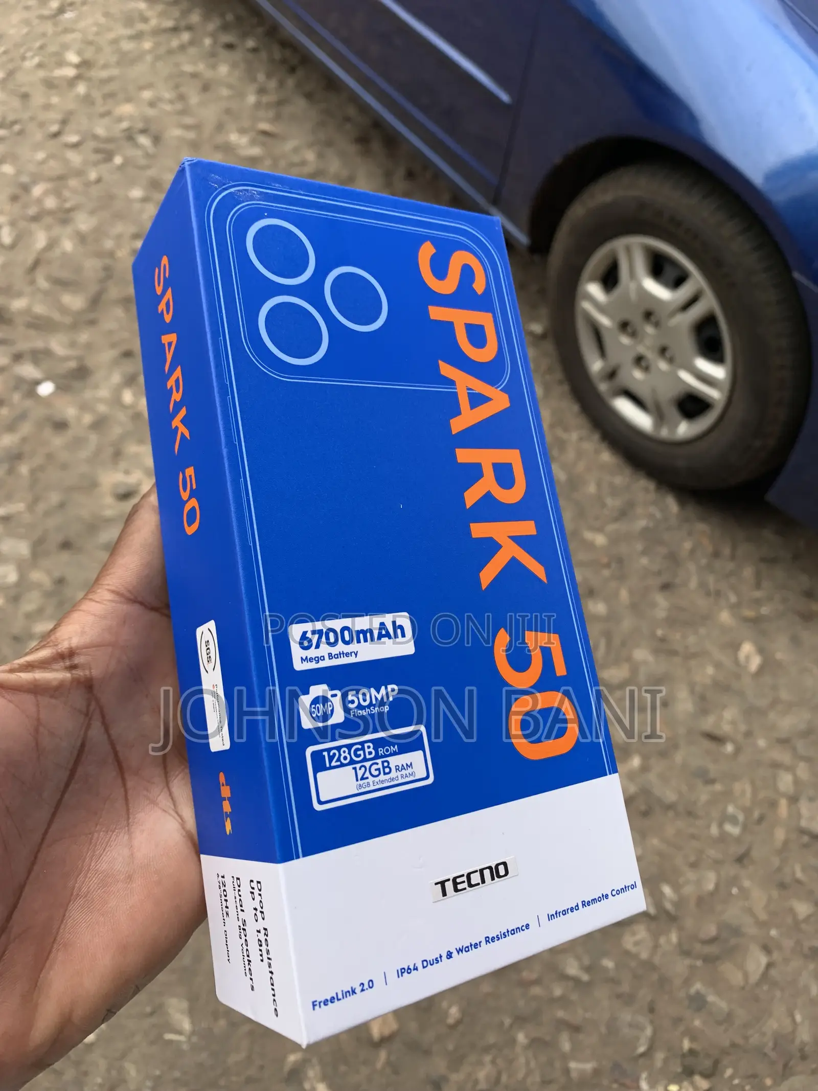 New Tecno Spark 50 128 GB Gold