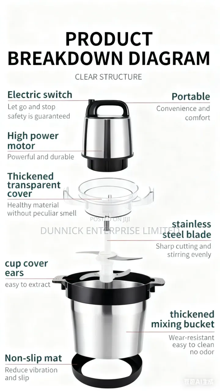 Fufu Machine 8L