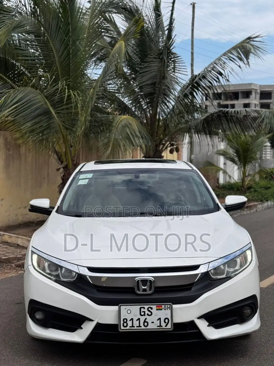 Honda Civic EX-T 4dr Sedan (1.5L 4cyl) 2017 White