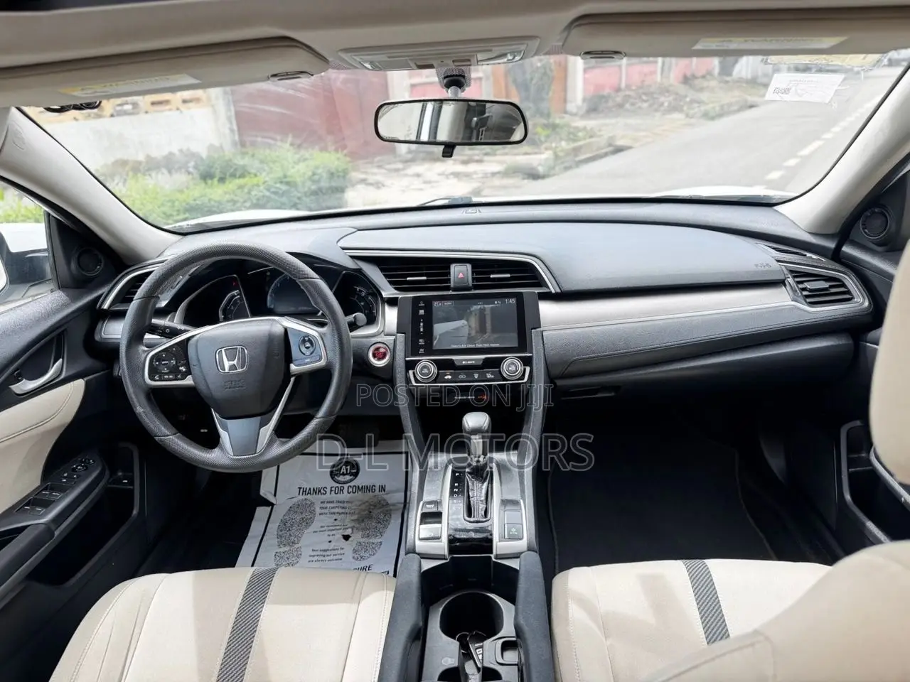 Honda Civic EX-T 4dr Sedan (1.5L 4cyl) 2017 White